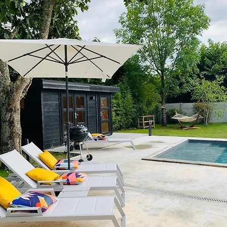 Solea - Avec Jardin Et Piscine - Proche Parcs Et Golf بيساك